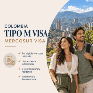 Colombia Visa - M - Mercosur